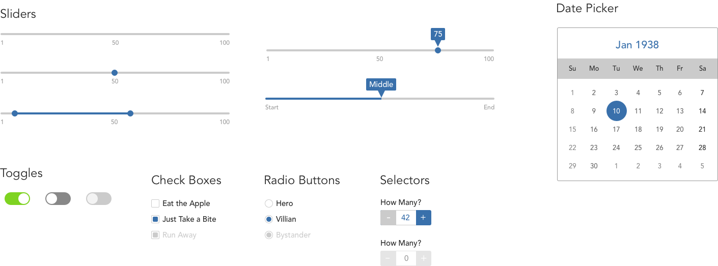 Various Components